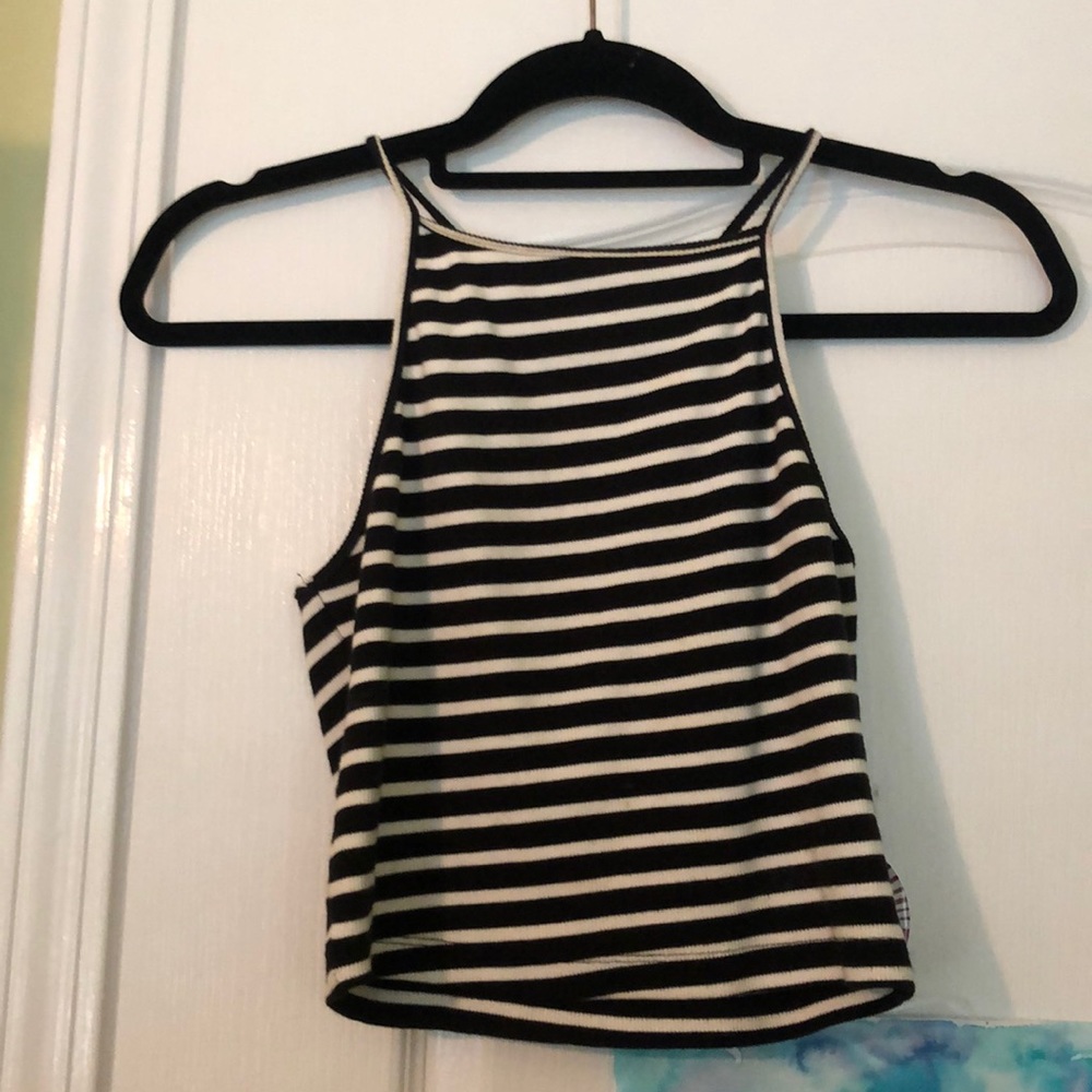 Stripe crop top